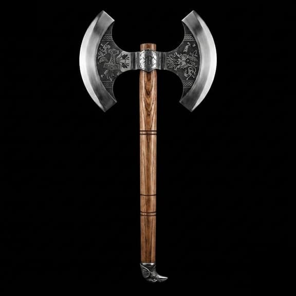Double Headed Viking Bearded Axe