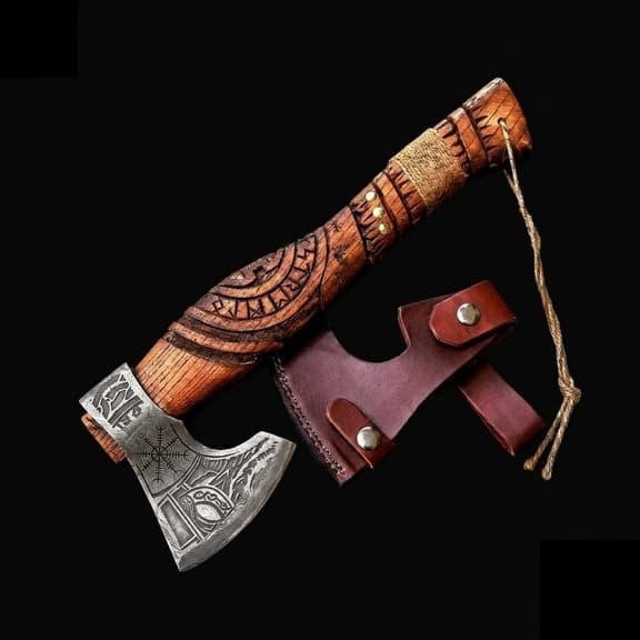 Viking Axe — Hand Forged Camping Axe