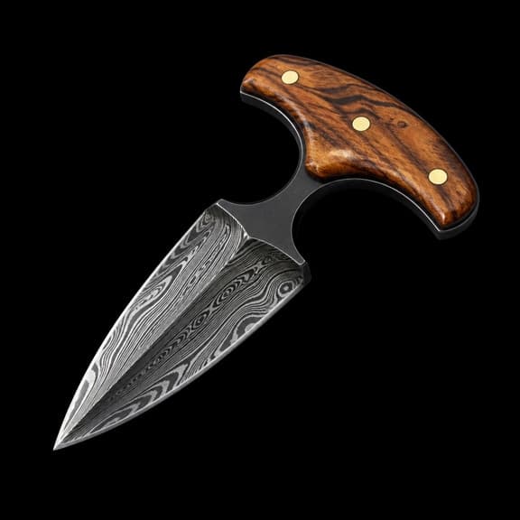 Damascus Push Dagger TD-243