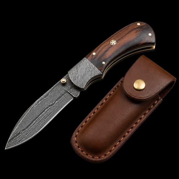 Carbon Steel Pocket Knife TC-22