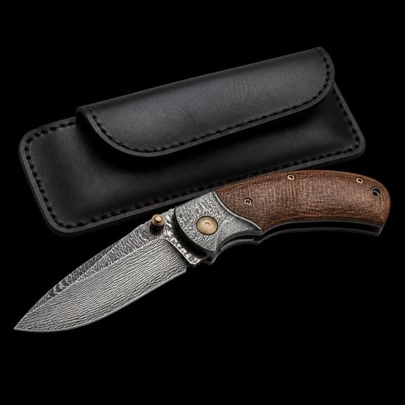 Damascus Liner Lock SF-FK-02