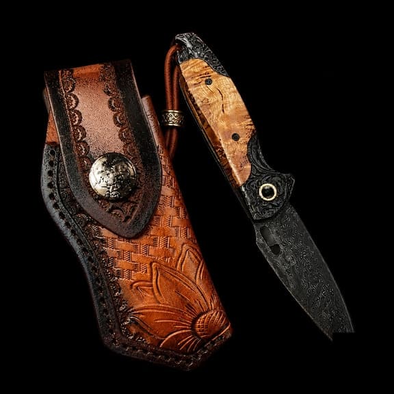 Custom Hand-Forged Folder TD-102