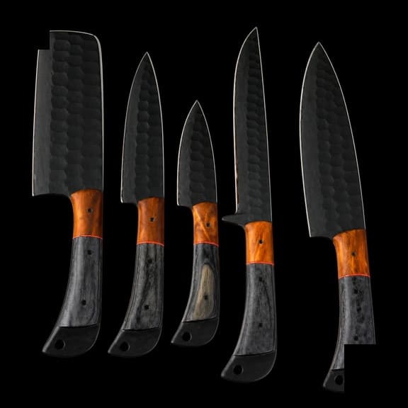 Damascus Kitchen Knife TD-211