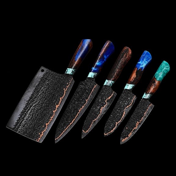 Handmade Carbon Steel Cleaver TC-038