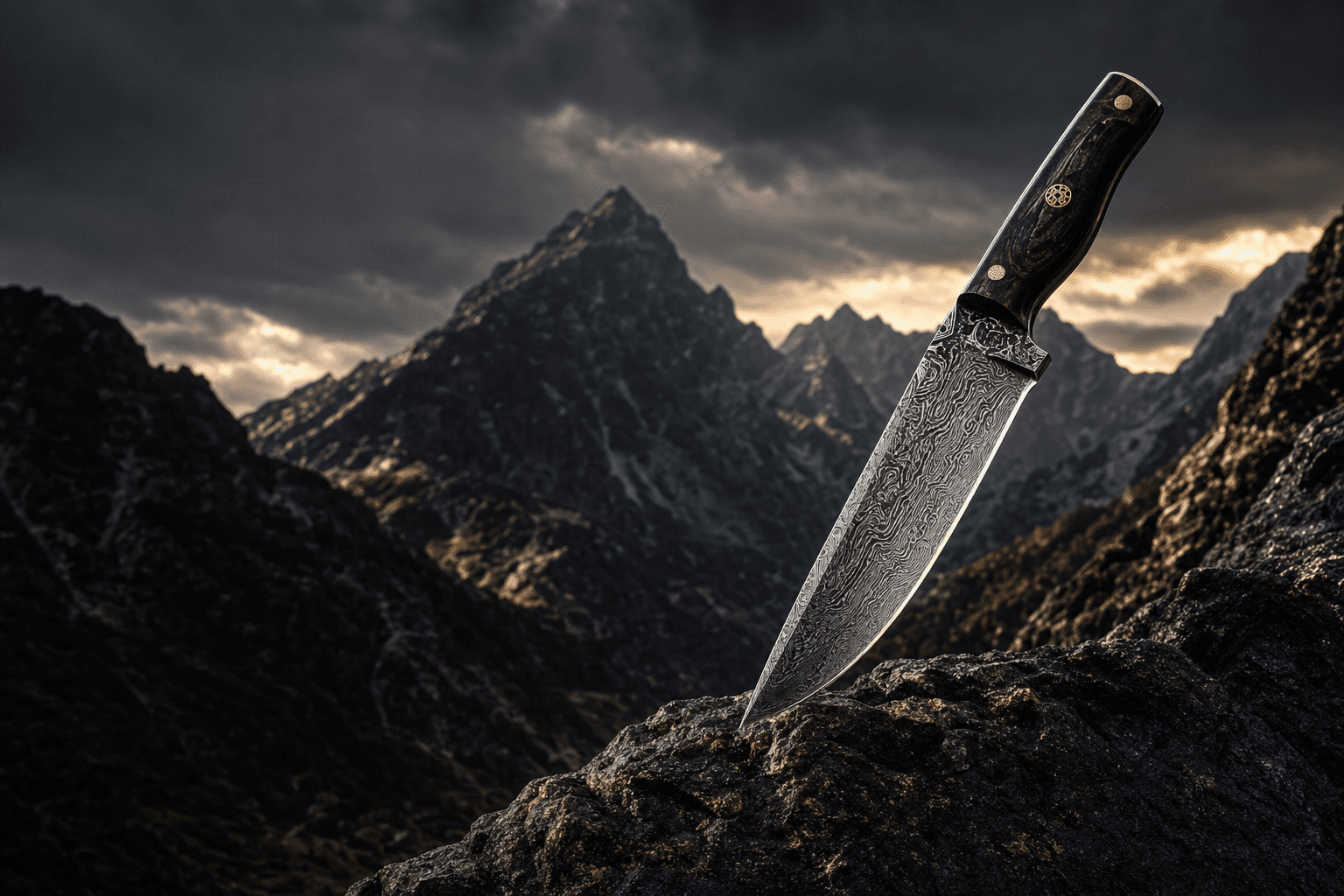 Premium knife brand craftsmanship